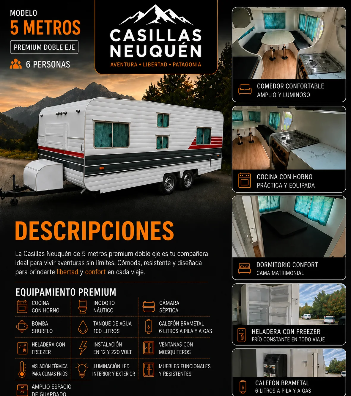 Poster Casilla 450 Premium - Casilla rodante premium